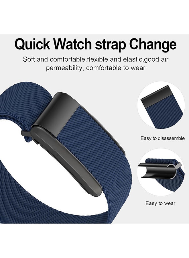 O Ozone Nylon Sport Band Compatible with Whoop 4.0 Band, Fast-Drying and Sweat-Wicking, Soft Adjustable Breathable Wristband Strap - - Dark Grey - Image 3