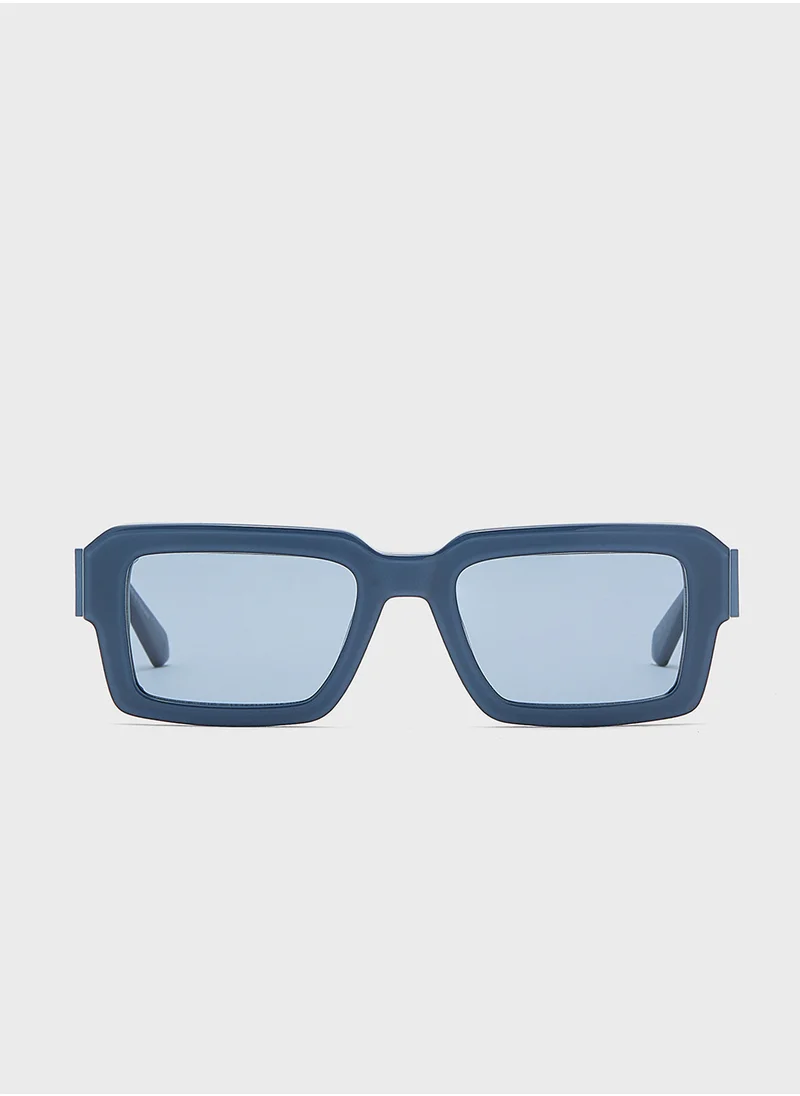Calvin Klein Jeans Modified Rectangle Sunglasses