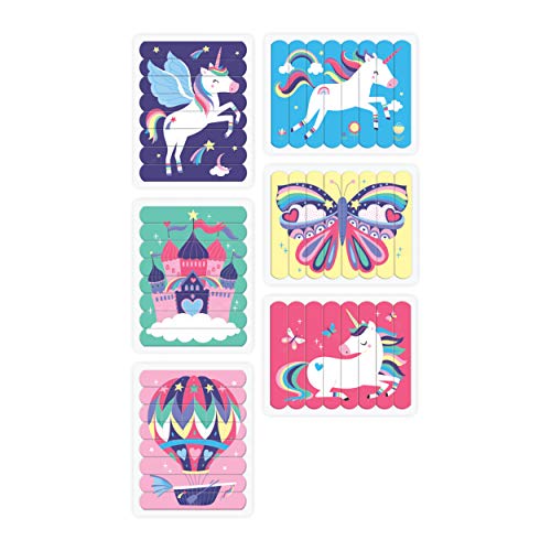 Mudpuppy Unicorn Magic Puzzle Sticks - Image 2