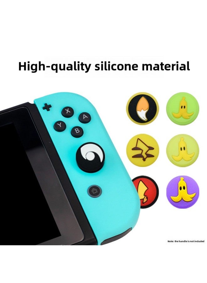 Nintendo Switch Handle Button Cap Joy-con Silicone Protective Cap Switch Game Theme Silicone Cap-Product Color:12  - Image 3