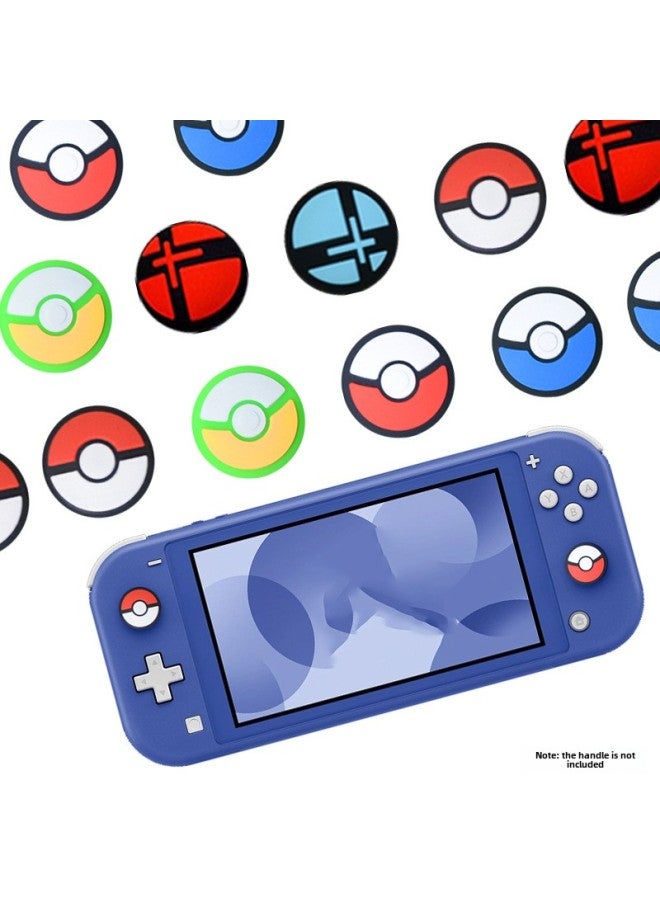 Nintendo Switch Handle Button Cap Joy-con Silicone Protective Cap Switch Game Theme Silicone Cap-Product Color:12  - Image 4