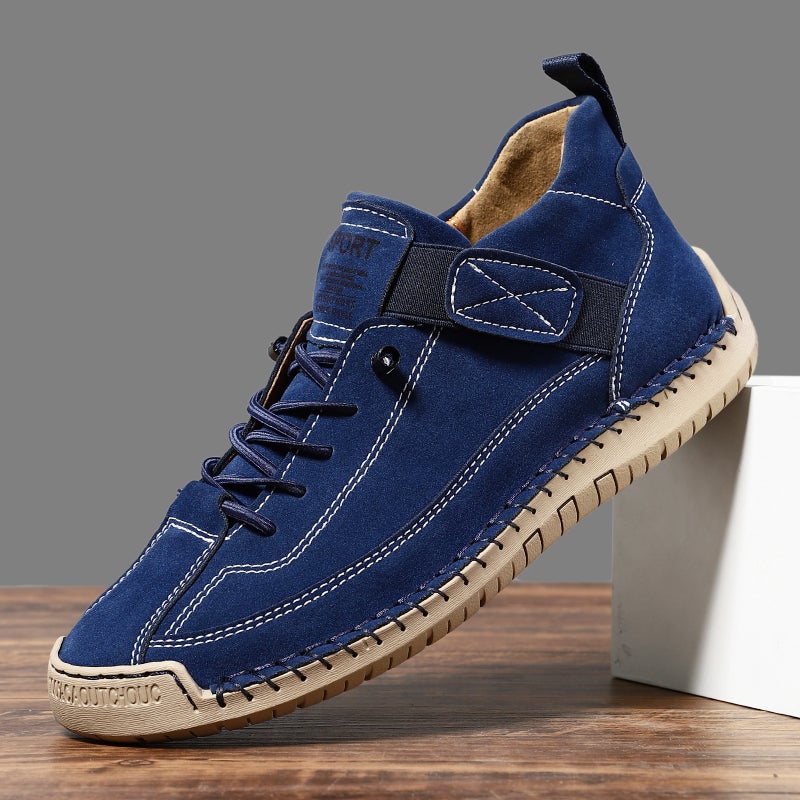 Men's Mid-Top Martin Boots – Casual Outdoor Workwear Shoes - Image 1