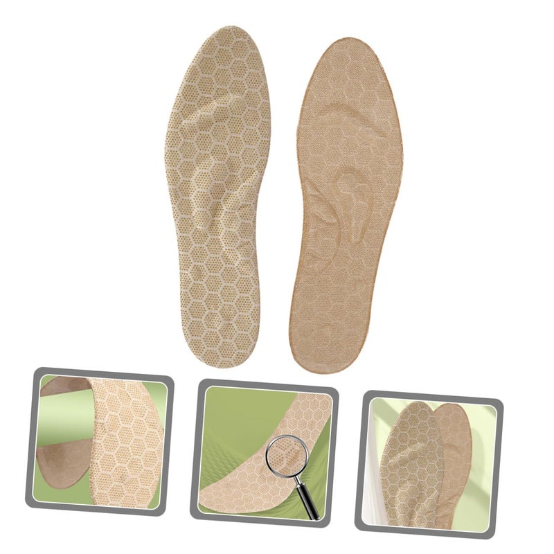Self Adhesive Gel Massage Insoles Shock Absorbing Breathable Cuttable Size L 47 50 - Image 5