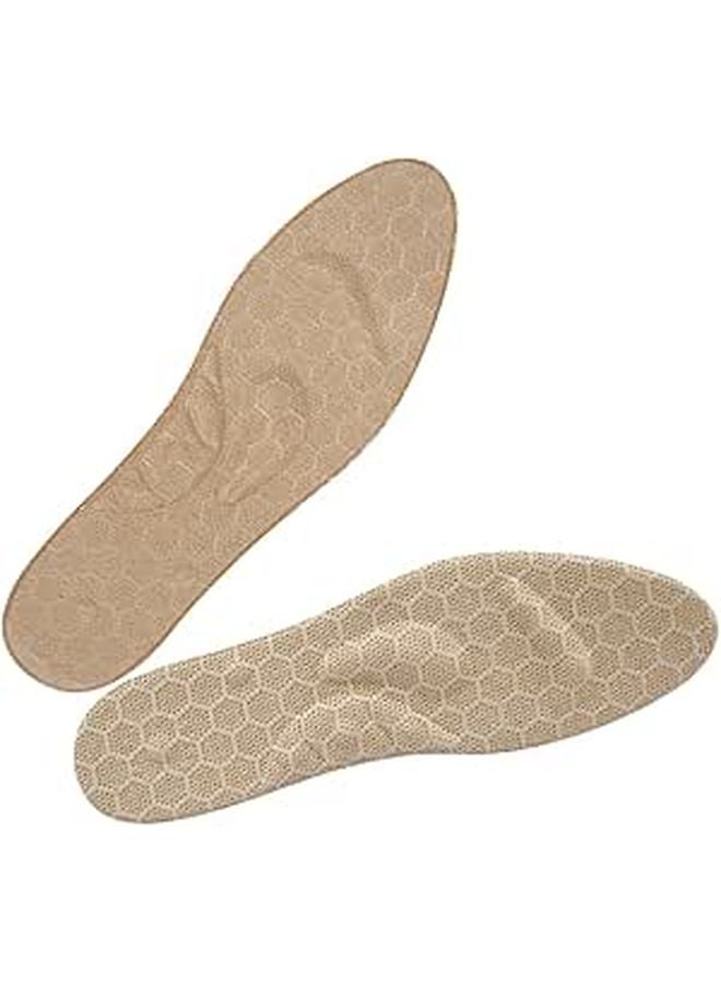 Self Adhesive Gel Massage Insoles Shock Absorbing Breathable Cuttable Size L 47 50 - Image 1