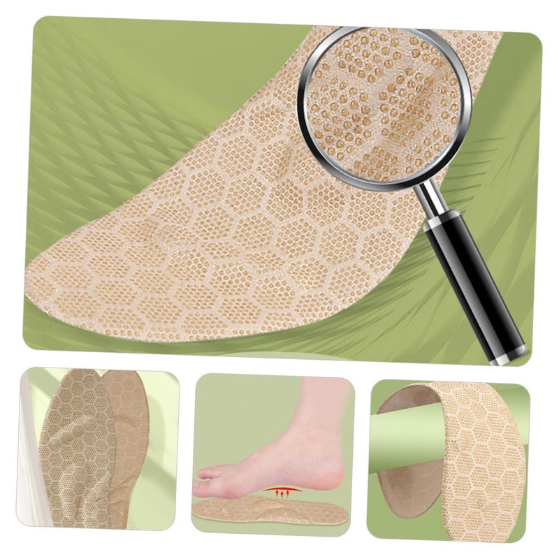 Self Adhesive Gel Massage Insoles Shock Absorbing Breathable Cuttable Size L 47 50 - Image 4