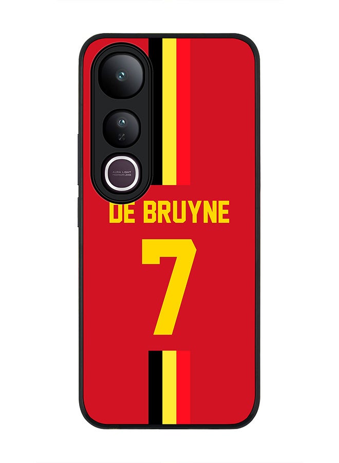 Stylizedd For vivo V50 Lite Case,Slim fit Camera Protection, Shockproof Thin Phone cover  - Football - Belgium,  De Bruyne