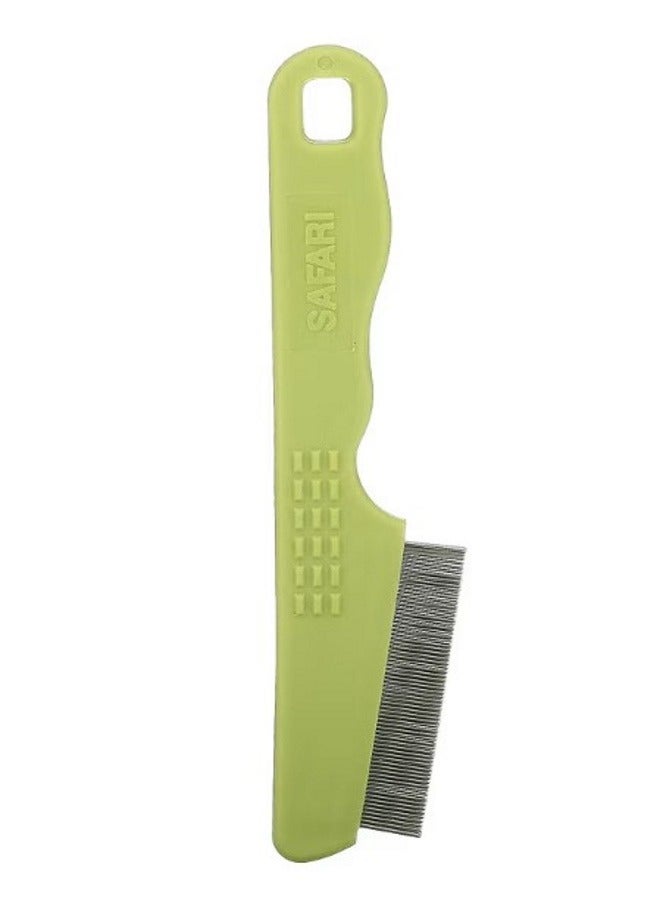 Safari Double Row Flea Comb for Dogs 1 Comb - Image 1