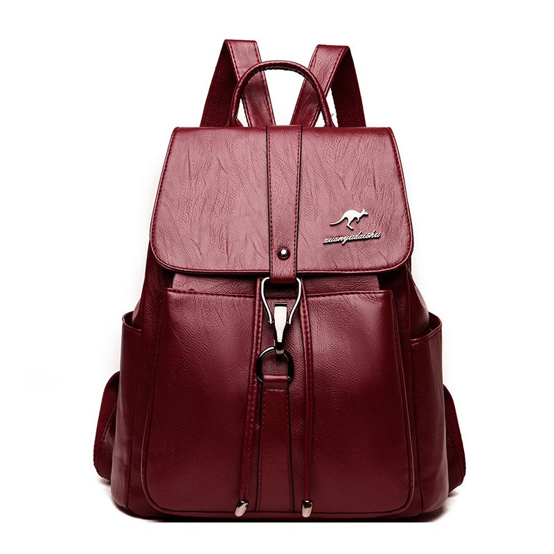 2023 New Korean Fashion All-Match Travel Backpack Casual Backpack Female Student Anti-Theft Backpack - Image 3
