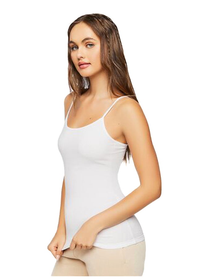 FOREVER 21 Organically Grown Cotton Scoop Neck Cami  - Image 2