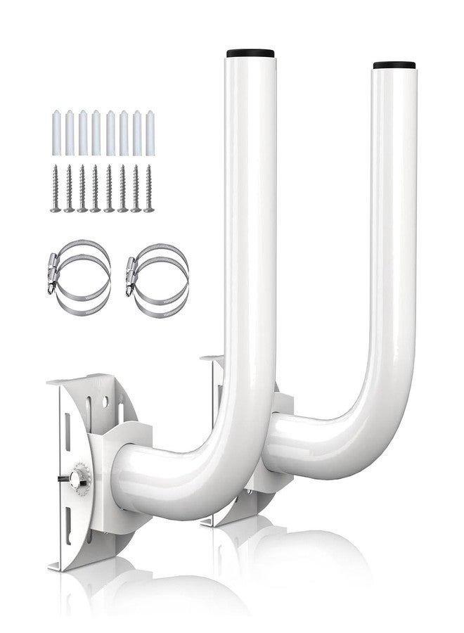 OWOKISO Universal Wireless Bridge Bracket Mount, 2-Pack Pole and Wall-Mounted for Outdoor Point to Point WiFi Access Point CPE Client Bridge - Image 1