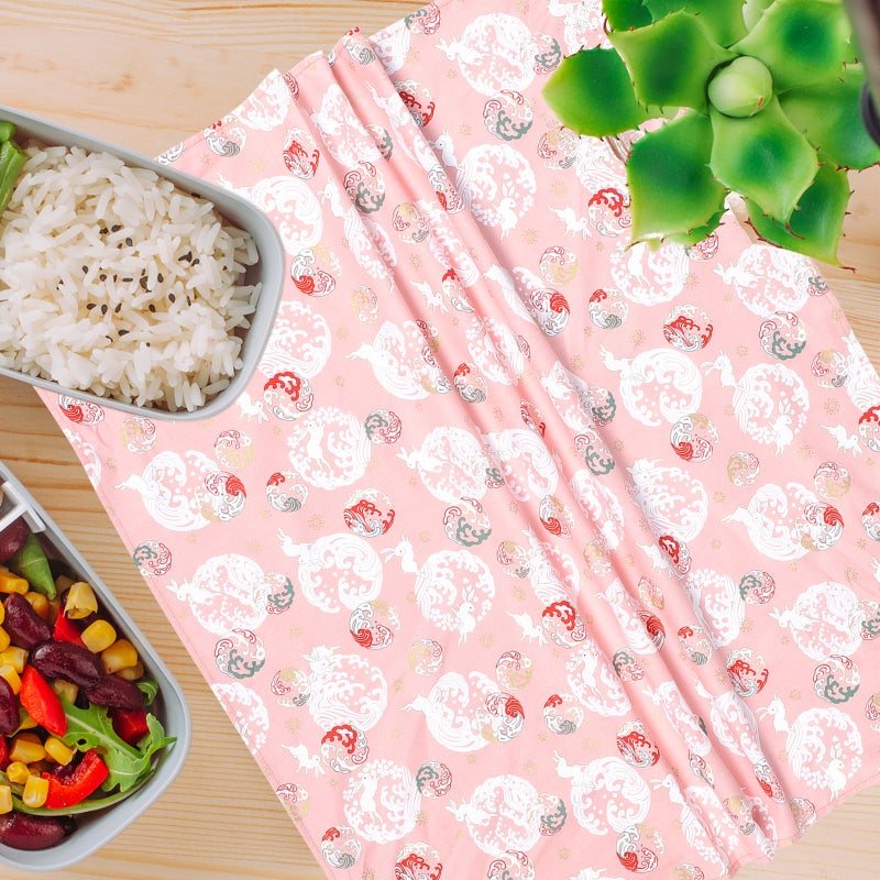 1 Sheet of Japanese Style Box Wrapping Cloth Cotton Packing Cloth For Bento Pattern - Image 3