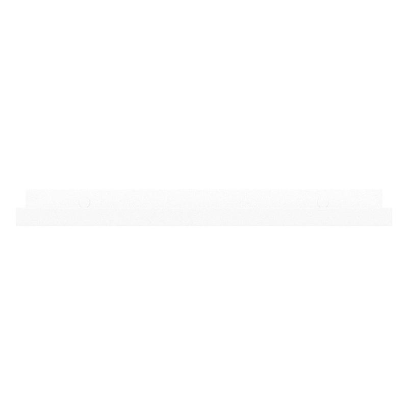 Wallniture Denver Wall Mounted Floating Shelves for Nursery Decor - Kid’s Room Bookshelf Display - Picture Ledge 17 Inch Set of 4 (White) - Image 4