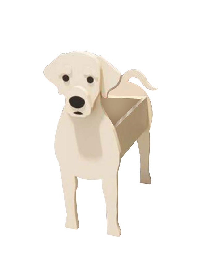 Generic Cartoon Animals Cute Dog Shape Pot Plant Garden Decorated Labrador Planter Type 7  - Image 1