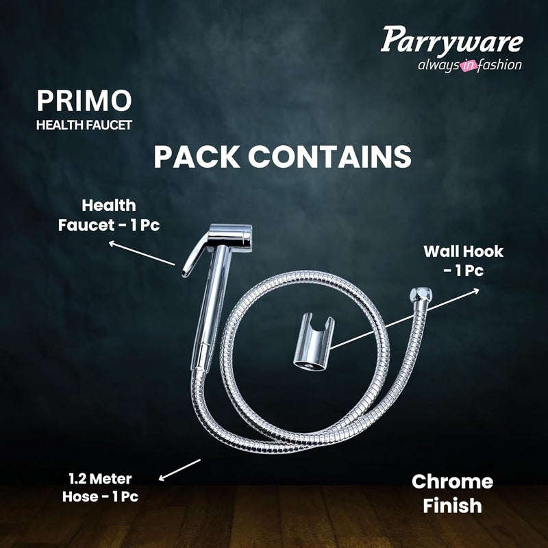 Parryware Primo Health Faucet with Hose for Bathroom Fittings for Effortless Effective Cleaning Original Bidet Spray from Parryware - Image 4