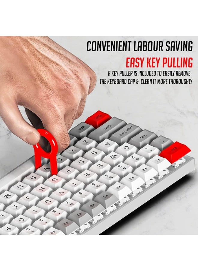 5-in-1 Soft Multi-Purpose Cleaning Brush Set – High-Density Brushes with Keycap Puller and Corner Duster for Keyboard, Earphones, Laptops, AirPods, Camera Lenses, and Small Electronics – Handy Home & Travel Gadget - Image 3