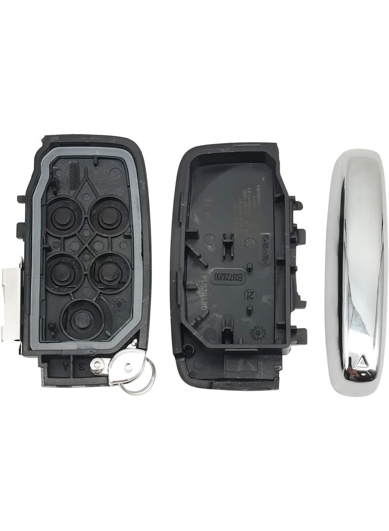 KISSUN Key Fob Cover Case for Land Rover & Jaguar (2014–2018) – Smart Keyless Entry Remote Shell Replacement fits Range Rover Evoque, Discovery Sport, Velar, LR2, LR4, Jaguar XF, XJ, XE - Image 3