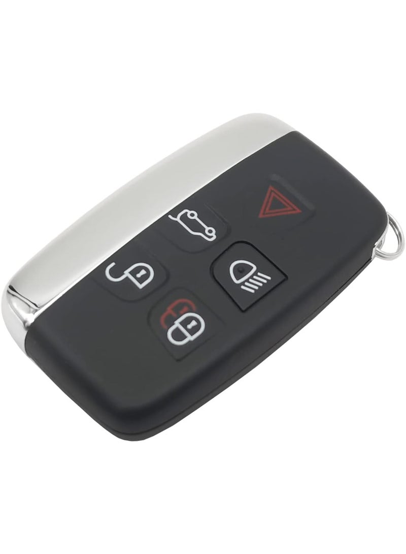 KISSUN Key Fob Cover Case for Land Rover & Jaguar (2014–2018) – Smart Keyless Entry Remote Shell Replacement fits Range Rover Evoque, Discovery Sport, Velar, LR2, LR4, Jaguar XF, XJ, XE - Image 4