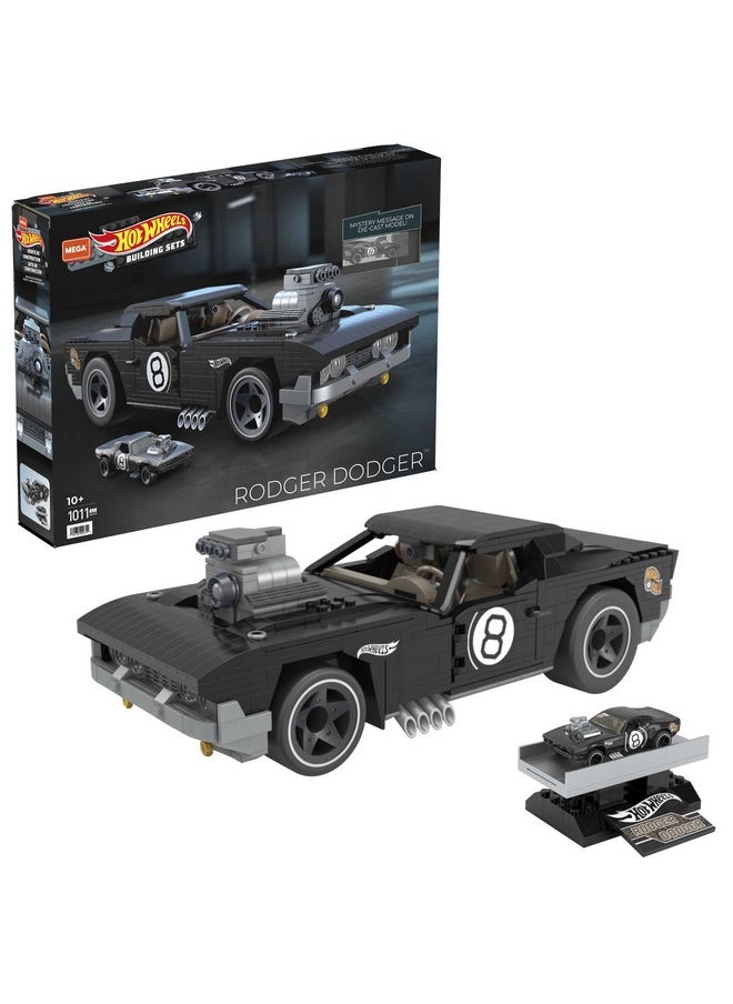 Mega Brands Mega Construx Hot Wheels Rodger Dodger Construction Set, Building Toys for Kids  - Image 1