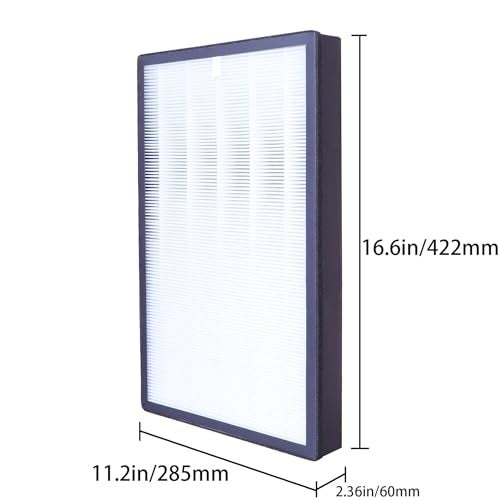 LRFDRESS CFX-D100/GB Air Purifier Filter Replacement for Samsung AX60R5080WD AX60M5051WS AX60T5080WD/ER CFX-D100/ER CFX-D100/GB Air Filter Part 2-in-1 composite filter HEPA and Activated Carbon Filter - Image 5