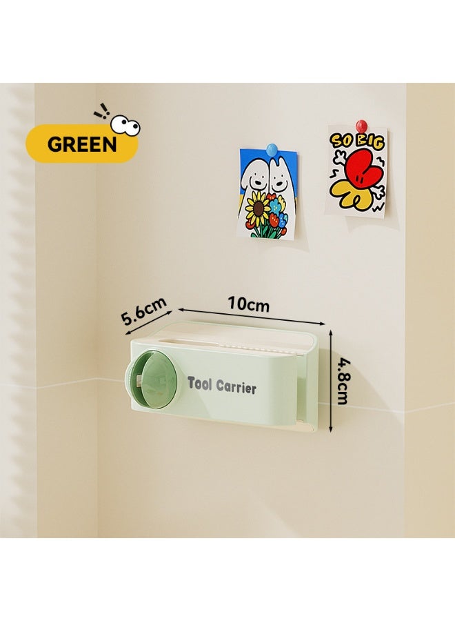 Knife Storage Rack Knife Rack Knife Sharpening Integrated Multifunctional Storage Rack Green - Image 1