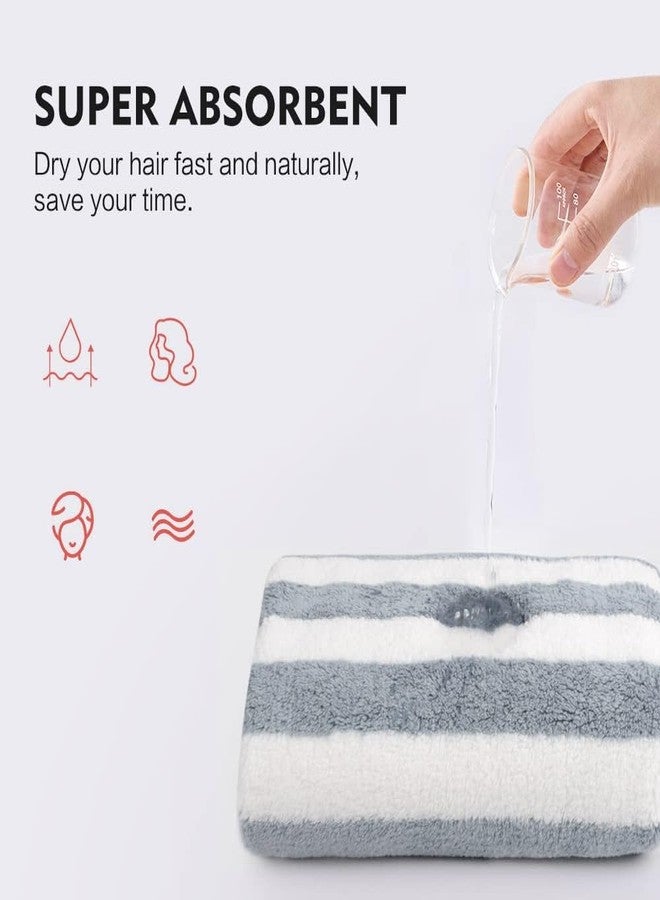 MustHome Towels for Bath Hair Towel Wrap for Women Microfiber Towel Hair Bath Towel for Women Towel for Women High Absorbency 500 GSM Dry Cap Salon Towel (Multicolor) (4) - Image 3
