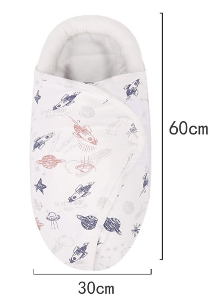 VITION Baby Swaddle Blanket, Newborn Infant Receiving Swaddling Wrap for Boy and Girl (A)  - Image 5