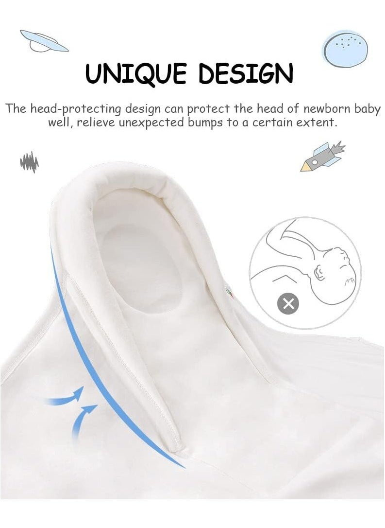 VITION Baby Swaddle Blanket, Newborn Infant Receiving Swaddling Wrap for Boy and Girl (A)  - Image 3