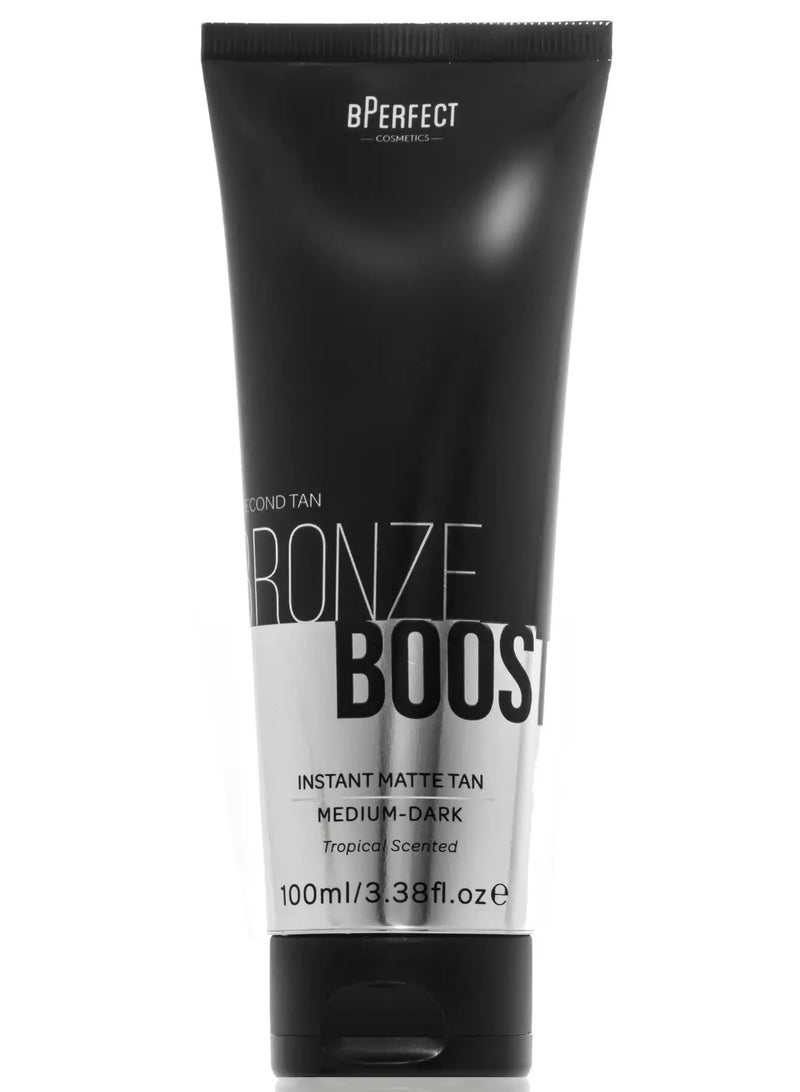 بي بيرفيكت بي بيرفكت برونز بوست تان فوري - تان غير لامع متوسط ​​إلى داكن 100 مل