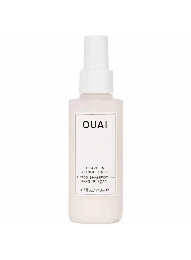 Ouai Leave In Conditioner, Revitalisant Sans Rincage, Multitasking Mist that Protects Against Heat, Primes Hair for Style, Smooths Flyaways, Adds Shine and Detangles, 140ml - Image 1