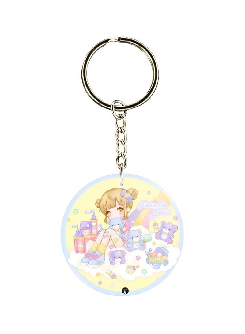 RKN Cartoon Printed Keychain