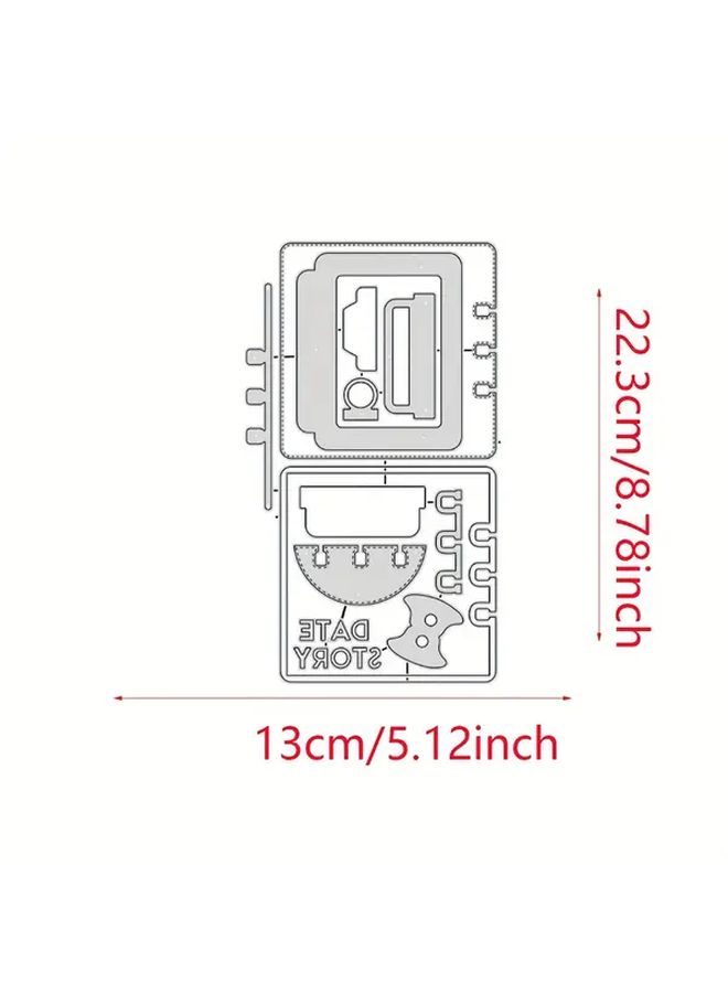 2025 Easter Metal Cutting Dies Model 50313 4 Floral Butterfly Gear Text Designs - Image 2