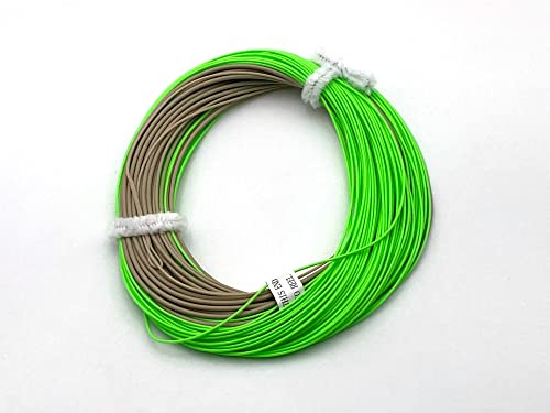 Moonlit Fly Fishing WF AllPurpose Floating Fly Line 5wt line Pale OliveBright Green - Image 3