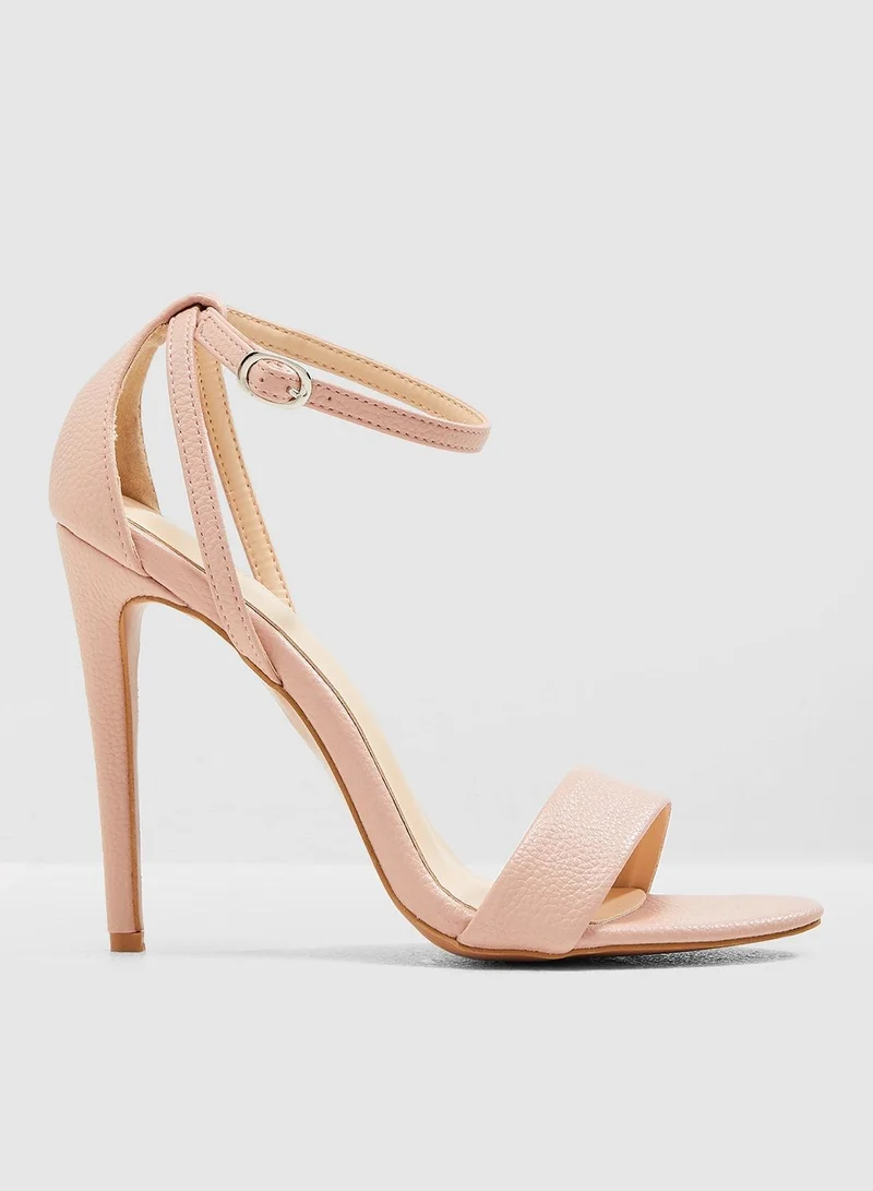 Ginger Barely There Sandal