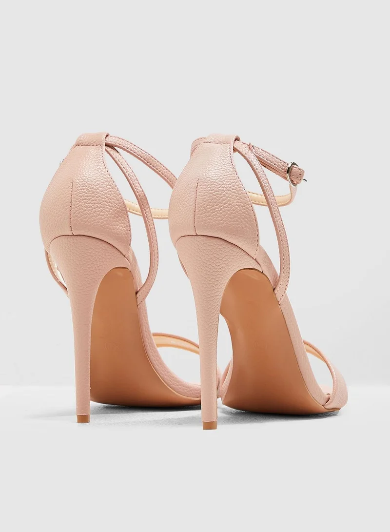 Ginger Barely There Sandal