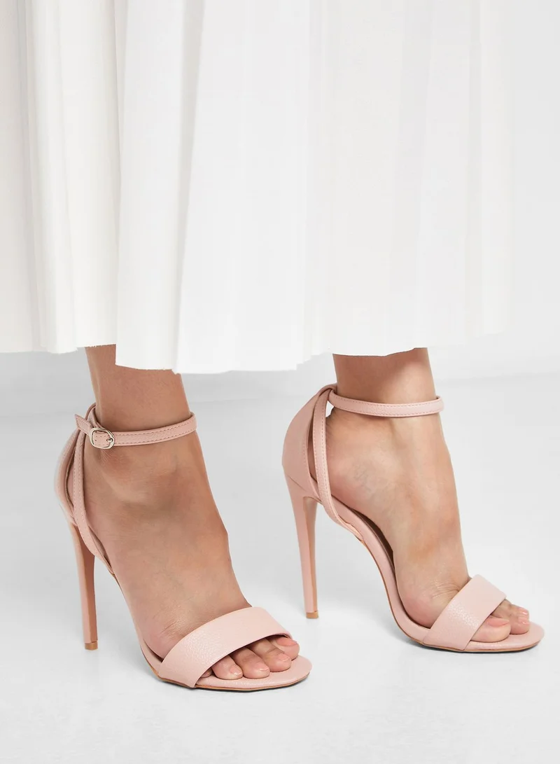 Ginger Barely There Sandal