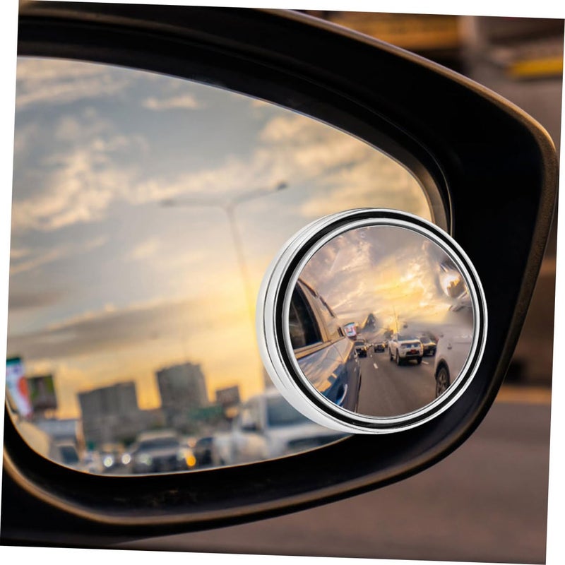 4Pcs Car Side Rear View Mirror Wide Angle HD Easy Installation Automotive Accessory - Image 3