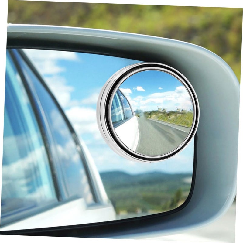 4Pcs Car Side Rear View Mirror Wide Angle HD Easy Installation Automotive Accessory - Image 4