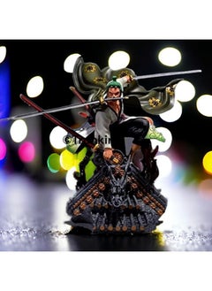 Trunkin Trunkin | One Piece Roronoa Zoro 20 Cms Zoro Action Figure | Statue Model Toys Standie Weeb Manga Collectible | PVC Figurine Anime  - Image 3