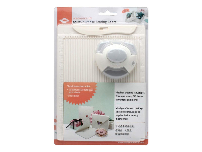 Bira Craft 7 1/8 x 5 1/2 inch Mini Multi-Purpose Scoring Board & Bira Craft Score and Fold Tool - Image 3