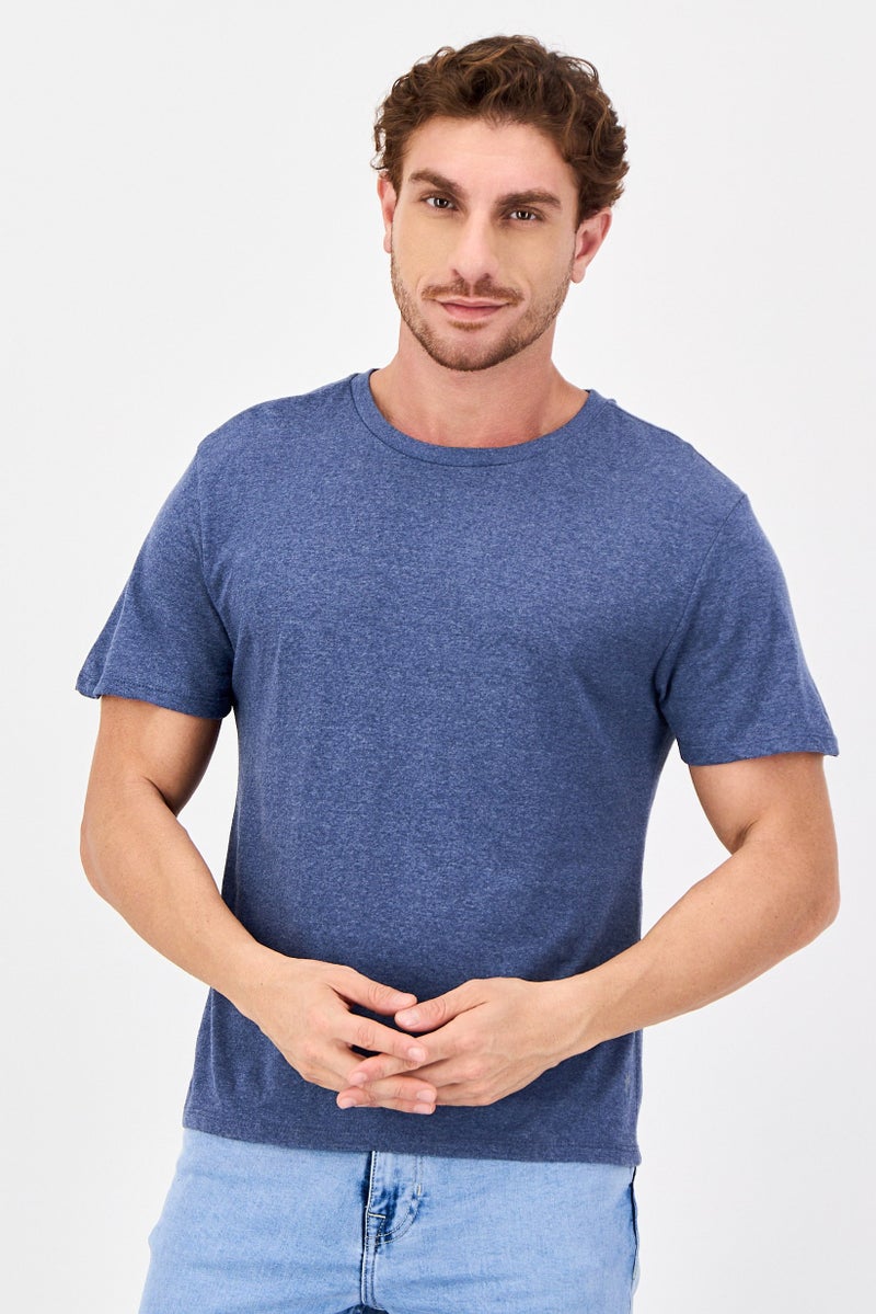 Frye Men 4 Pieces Crew Neck Short Sleeve Brand Logo T-Shirt, Multicolor - Image 3