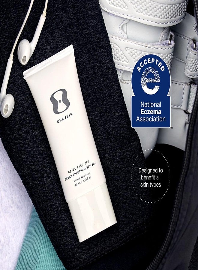 OneSkin FACE SPF OS-01 Peptide Broad Spectrum SPF 30+ Mineral Sunscreen- Scientifically Proven to Protect Skin from UV Aging, Includes Potent Antioxidants, For All Skin Types Including Sensitive Skin - Image 5