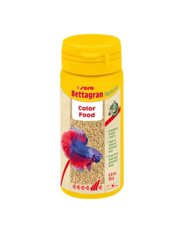 Sera Bettagran Nature Color Food For Betta Fish 24g  - Image 1