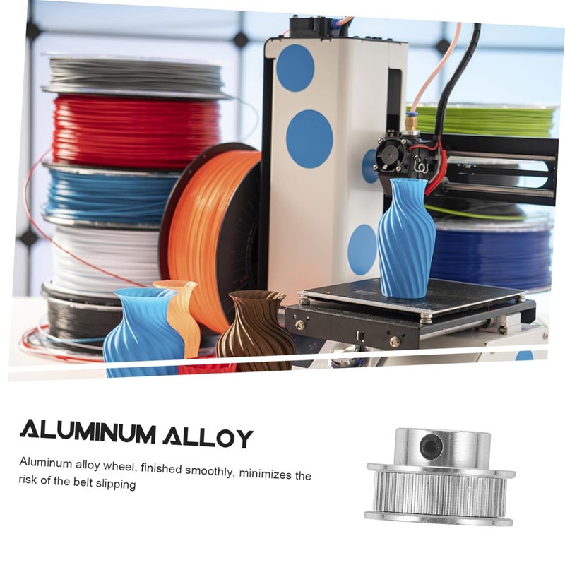 Printer Timing Pulley Teeth Aluminum Alloy Belt Wheel Inner Smooth for Enhanced Stability and Efficient Transmission Easy Installation for Various Models - Image 5