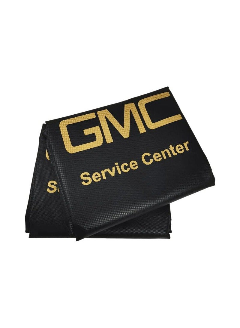 GMC طقم مكون من قطعتين من غطاء حماية مقعد السيارة من الغبار والأوساخ، حماية إضافية لمقعدك، غطاء مقعد السيارة العالمي، أسود - Image 4