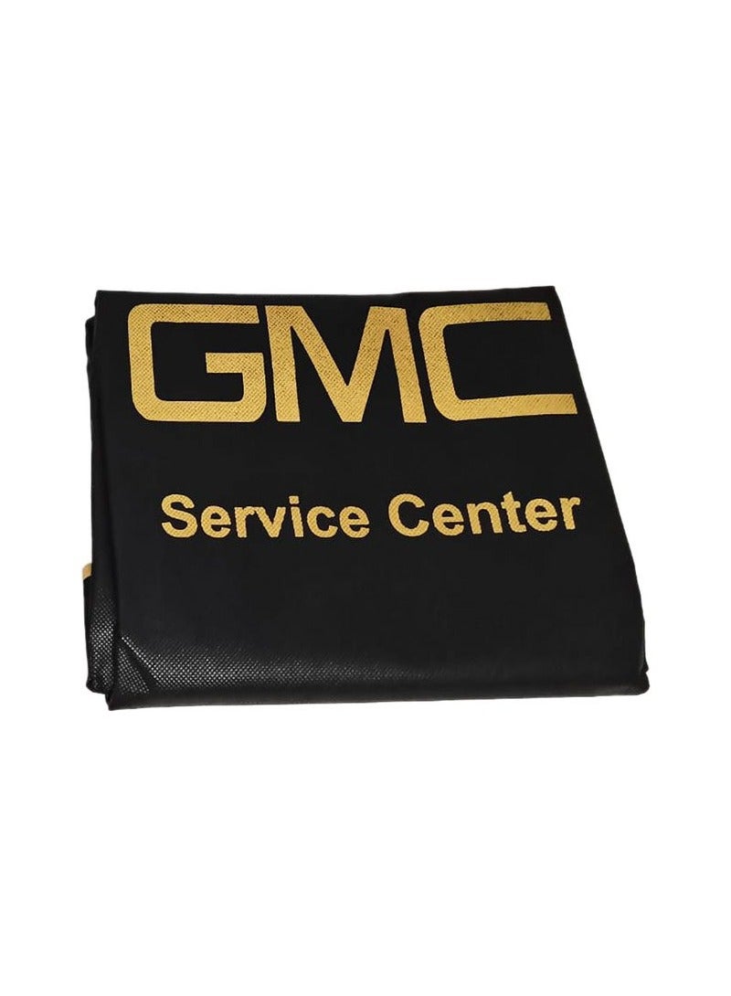 GMC طقم مكون من قطعتين من غطاء حماية مقعد السيارة من الغبار والأوساخ، حماية إضافية لمقعدك، غطاء مقعد السيارة العالمي، أسود - Image 3