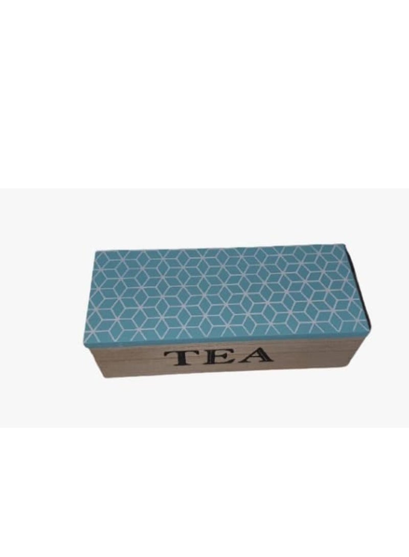 Wooden Box For Storing Tea and Coffee Bags  - Image 1
