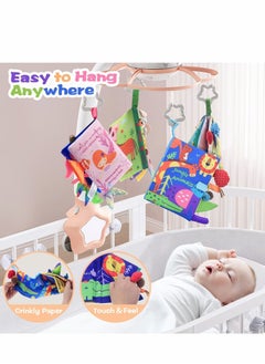 Y&D Baby Soft Cloth Books, Touch and Feel Crinkle Book for Babies, Infants & Toddlers 0-12 Months, Early Education Sensory Toys Toddler boy Girl Unisex  - Image 4