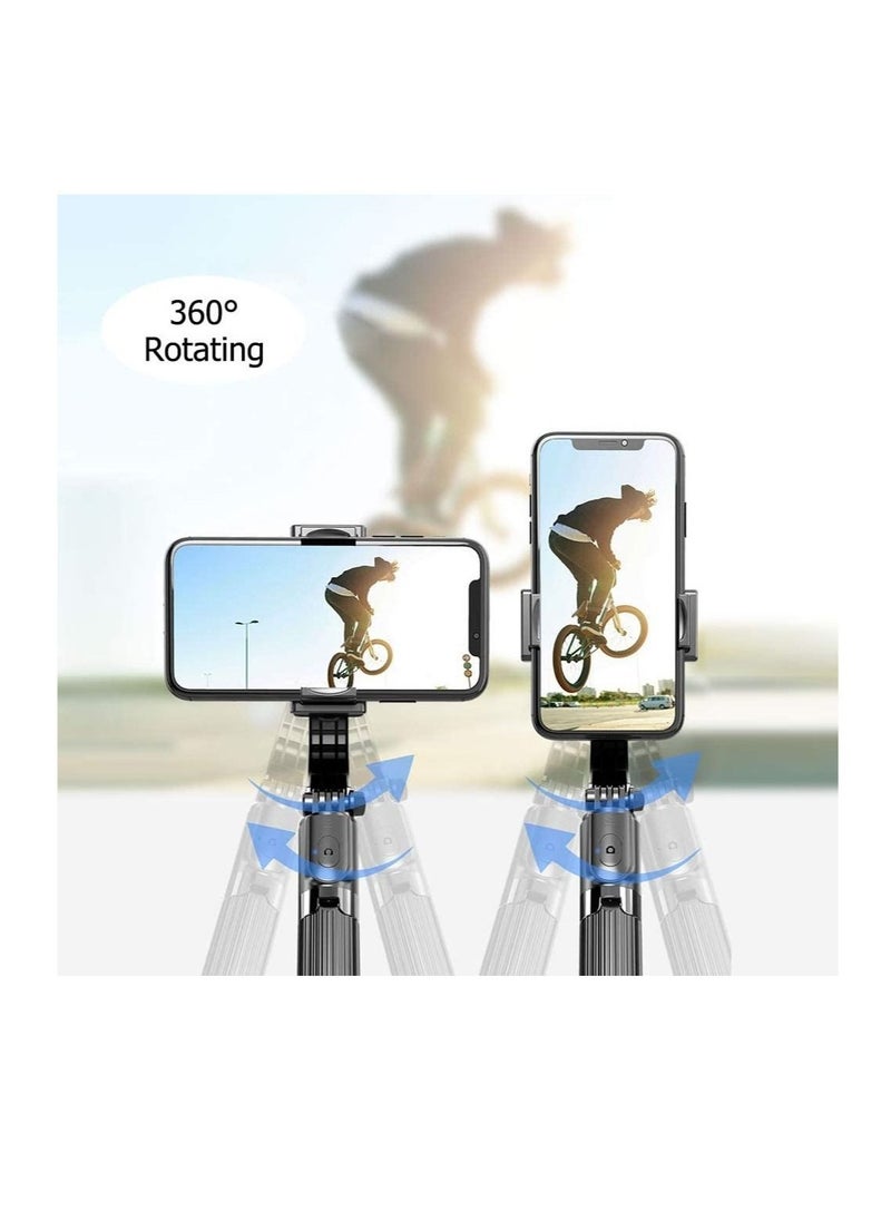 ELTRAZONE Gimbal Stabilizer,3 in 1 Phone Gimbal Stabilizer Selfie Stick Tripod 86cm 5-Section  - Image 3
