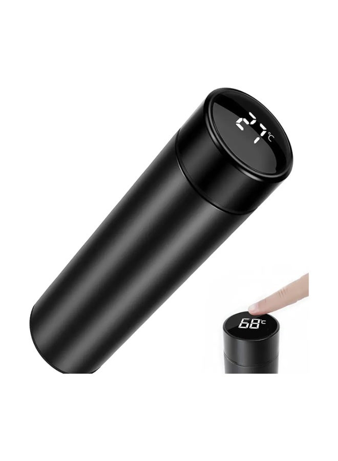 GenPro Smart Sports Water Bottle With LED Temperature Display Double Wall Vacuum Insulated Water Bottle，Cars And Outdoor Kettles - Image 1