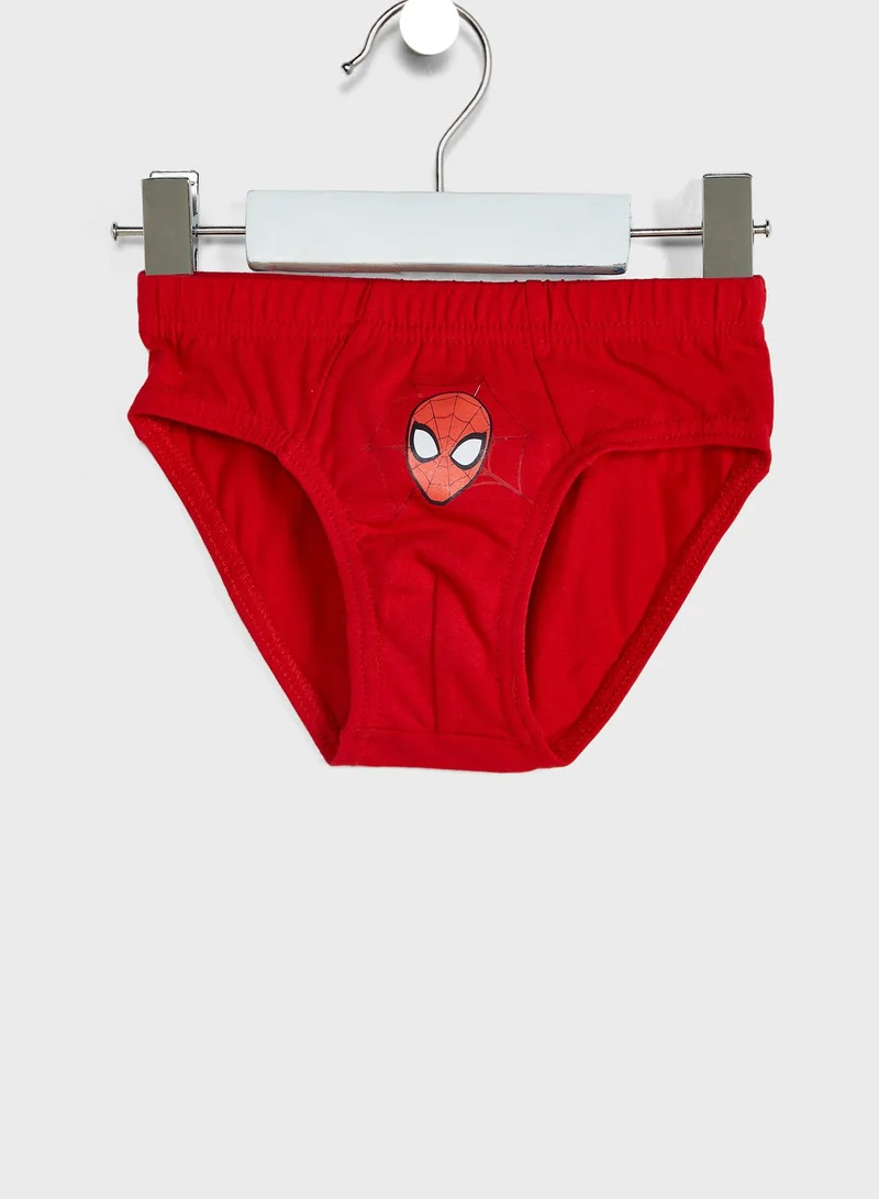 MARVEL Kids 3 Pack Spider Man Briefs